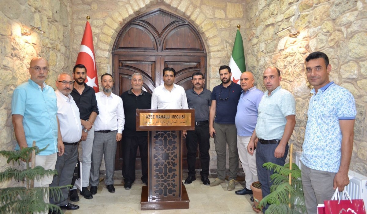 ANESİAD Heyeti Azez’i Ziyaret Etti