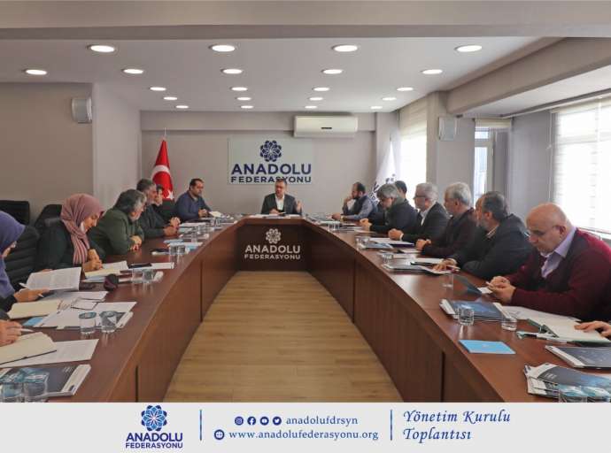Yönetim Kurulu Toplantısı yapıldı.