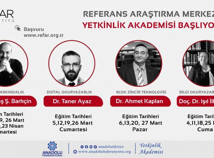 REFAR ENSTİTU Yetkinlik Akademisi Başlıyor