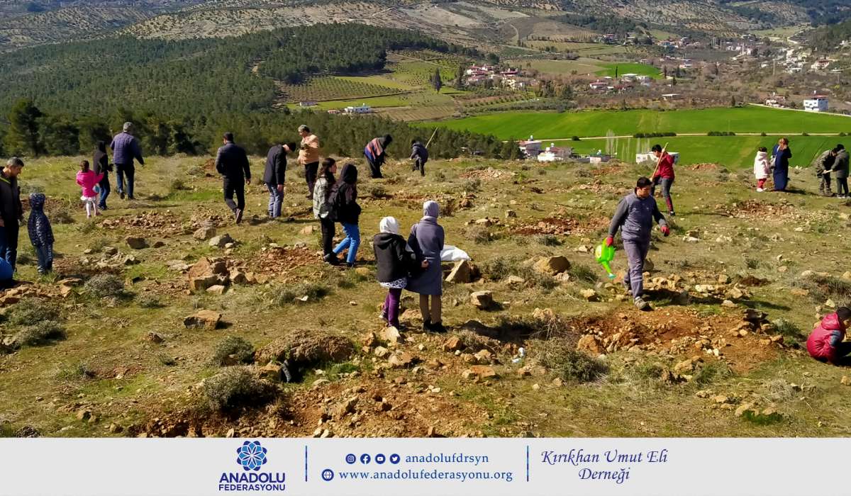 Kırıkhan Umut Eli Derneği Çocukları Doğayla Buluşturdu
