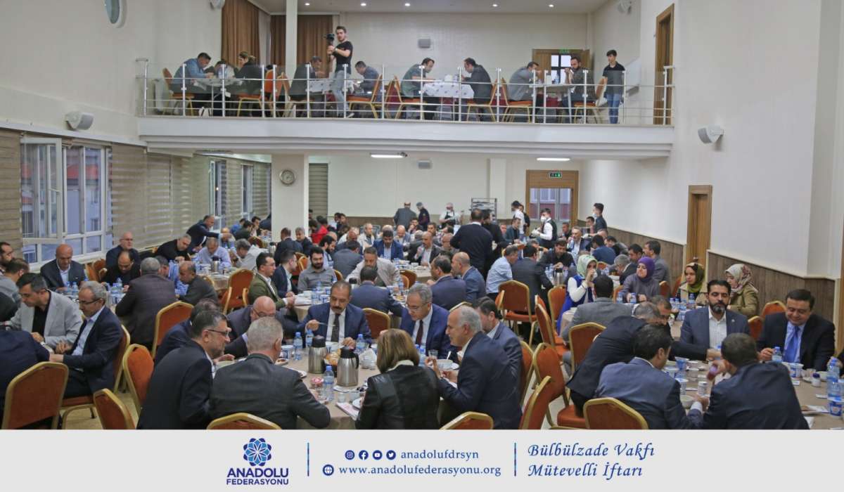 Bülbülzade Vakfı Mütevelli İftarı Yapıldı