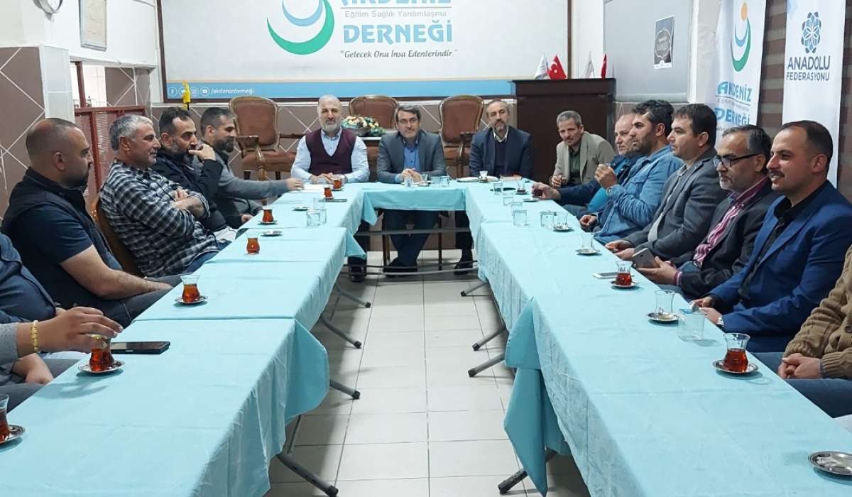 Akdeniz Derneği teşkilat toplantısı yapıldı.