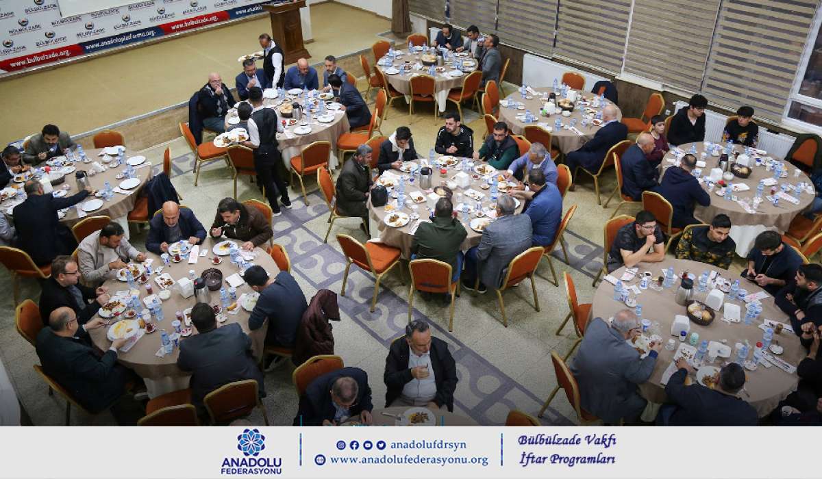 Bülbülzade Vakfında Ramazan Etkinlikleri Devam Ediyor