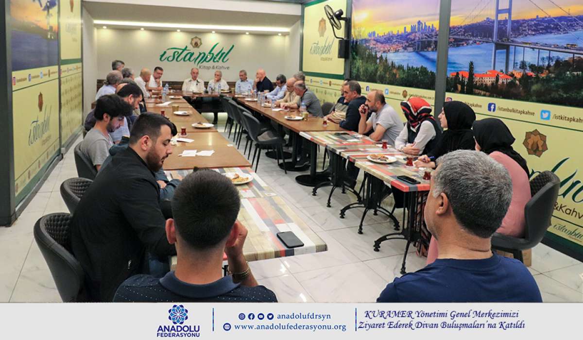 KURAMER Yönetimi Genel Merkezimizi Ziyaret Ederek Divan Buluşmalarına Katıldı