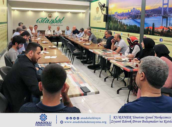 KURAMER Yönetimi Genel Merkezimizi Ziyaret Ederek Divan Buluşmalarına Katıldı