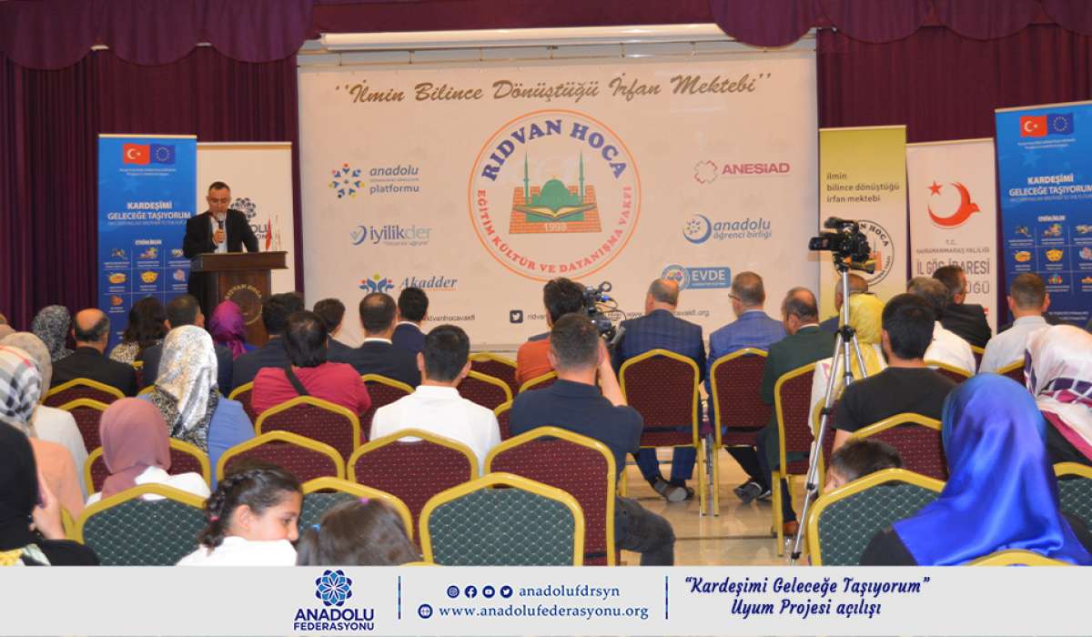 “Kardeşimi Geleceğe Taşıyorum” Uyum Projesi açılışı gerçekleştirildi