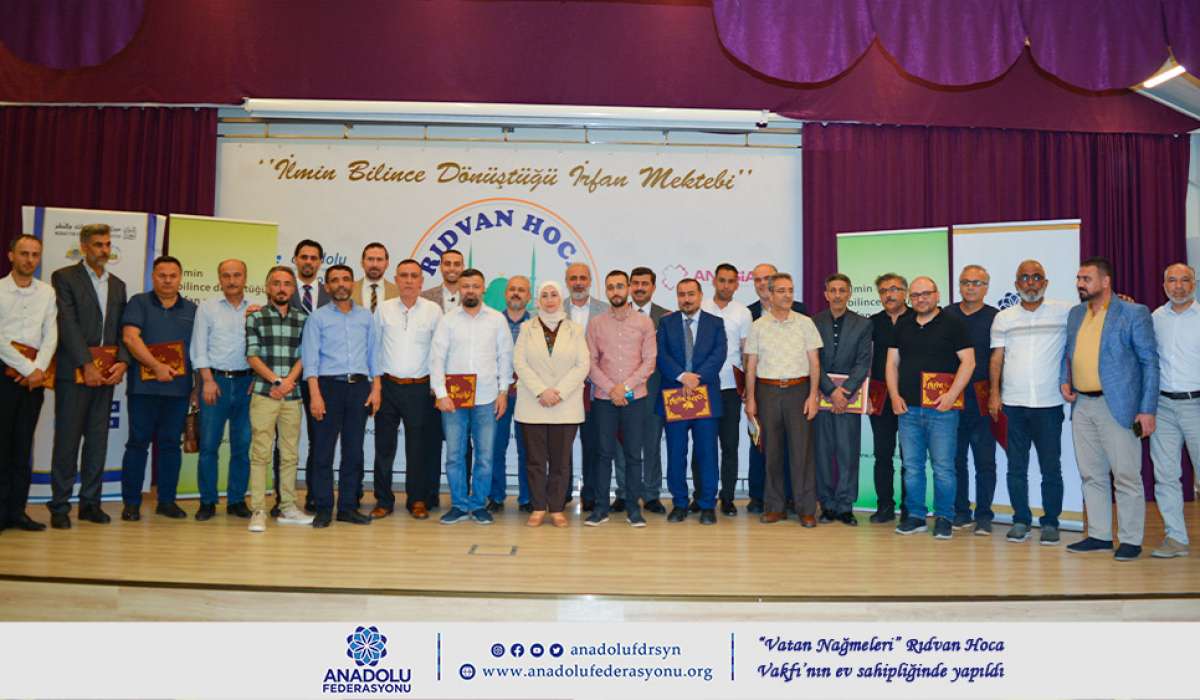“Vatan Nağmeleri” Rıdvan Hoca Vakfı’nın ev sahipliğinde yapıldı