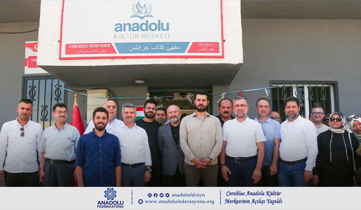 Cerablus Anadolu Kültür Merkezinin Açılışı Yapıldı