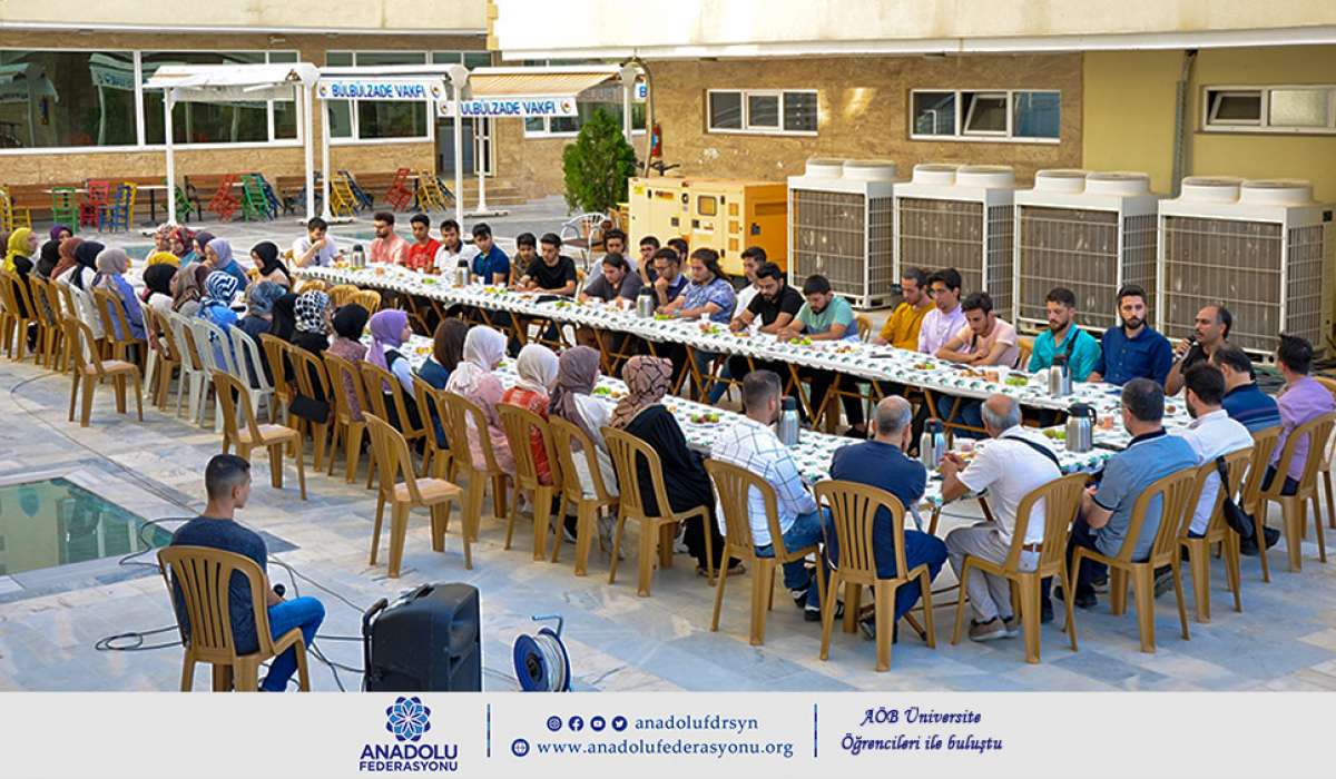 AÖB Üniversite Öğrencileri Hasbihali Gerçekleştirildi