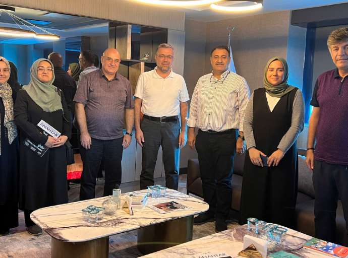Anadolu Federasyonu Heyetinden İDSB’ye Hayırlı Olsun Ziyareti