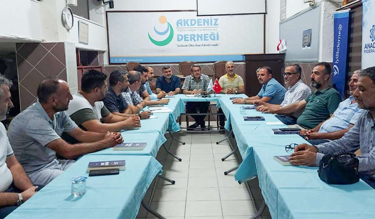 Akdeniz Derneği Teşkilat Toplantısı Yapıldı