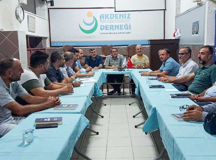 Akdeniz Derneği Teşkilat Toplantısı Yapıldı