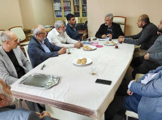 Filistin Alimler Birliği Heyetinden İLSANDER’e Ziyaret