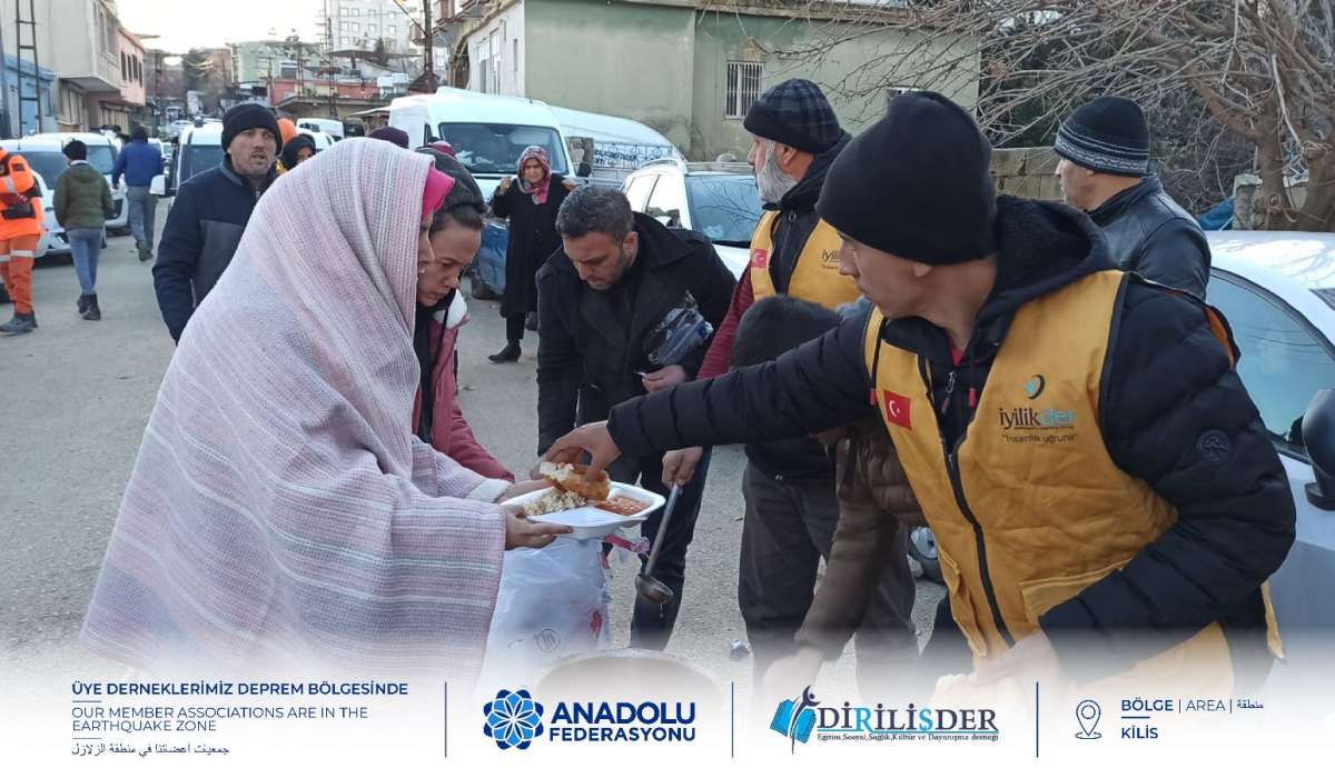 Kilis’deki Depremzedelere Yardımlarımızı Ulaştırdık