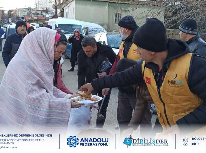 Kilis’deki Depremzedelere Yardımlarımızı Ulaştırdık