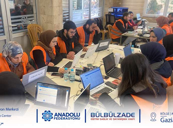 Bülbülzade Vakfı Afet Koordinasyon Biriminin Çalışmaları Devam Ediyor