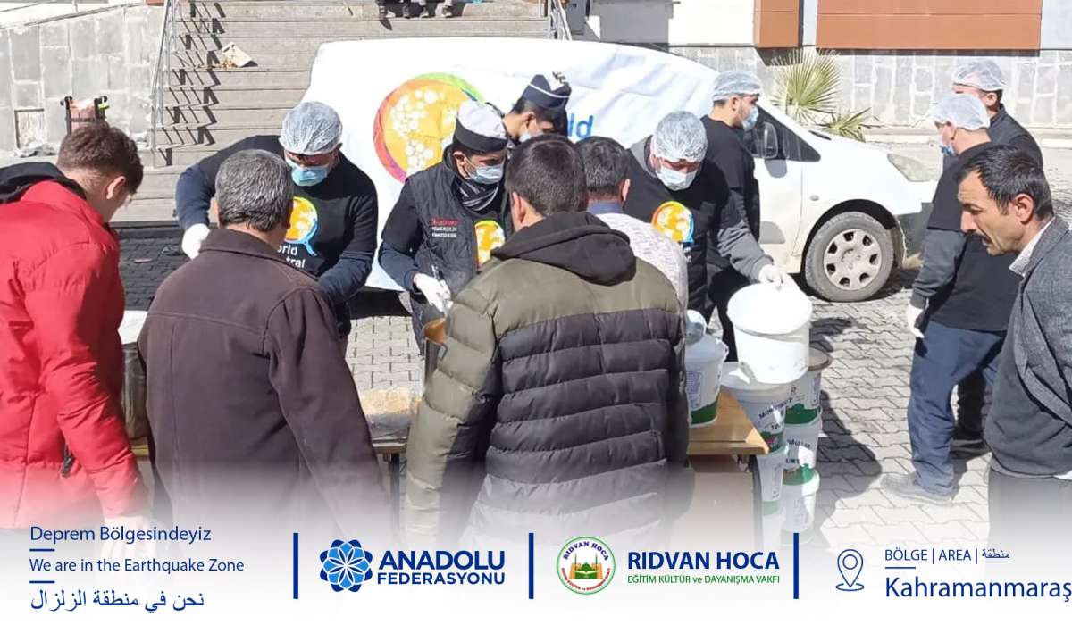 Rıdvan Hoca Vakfı Yemek Dağıtımları Devam Ediyor