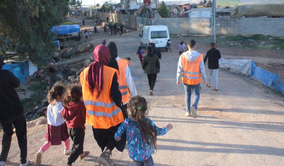 Reyhanlı Ufuk-Der Gönüllüleri Deprem Bölgelerinde Çalışmalarına Devam Ediyor