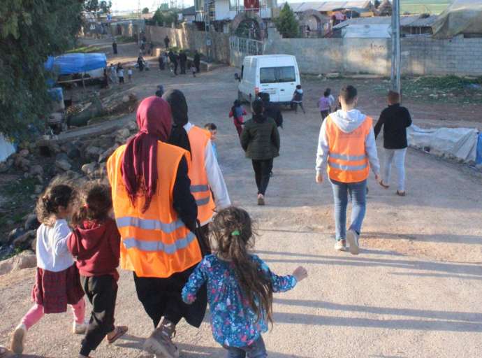 Reyhanlı Ufuk-Der Gönüllüleri Deprem Bölgelerinde Çalışmalarına Devam Ediyor