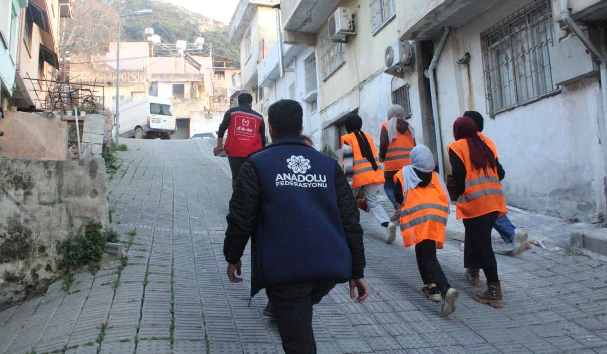 Anadolu Federasyonu Reyhanlı Koordinasyon Merkezi Yardım Faaliyetlerine Devam Ediyor