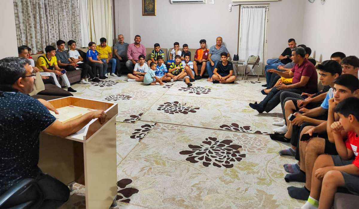 Tarsus Açık Kapı Derneği, Anadolu Öğrenci Birliği Gençleri İle Zümer Süresi Hasbihali Yaptı