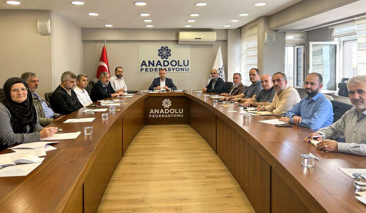 Anadolu Federasyonu Yönetim Kurulu Toplantısı Gerçekleştirildi