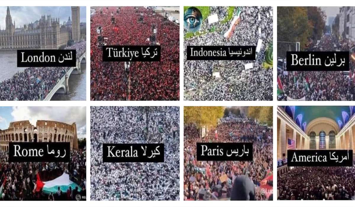 Dünya Filistinliler İçin Ayakta