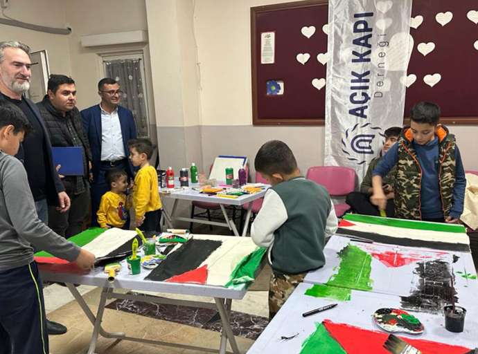 Tarsus Açık Kapı Derneği, "Özgür Filistin, Özgür Mescid-i Aksa" Temalı Etkinlik Düzenledi
