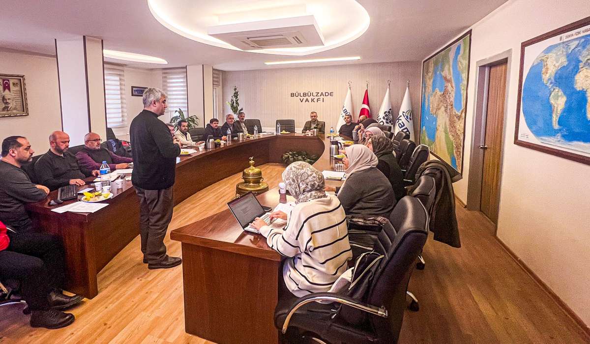 Anadolu Federasyonu Bülbülzade Vakfı'nda Çalıştay Düzenledi