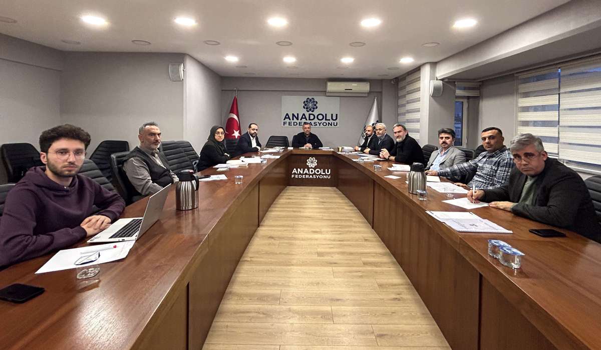 Anadolu Federasyonu Genel İdare Kurulu, Genel Merkezde Toplandı
