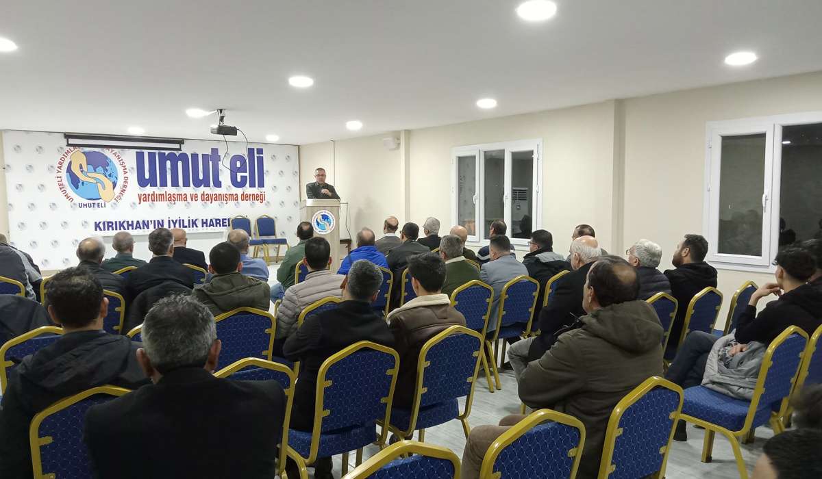Kırıkhan Umut Eli Derneği'nin Yeni Binasının Açılış Töreni Gerçekleştirildi