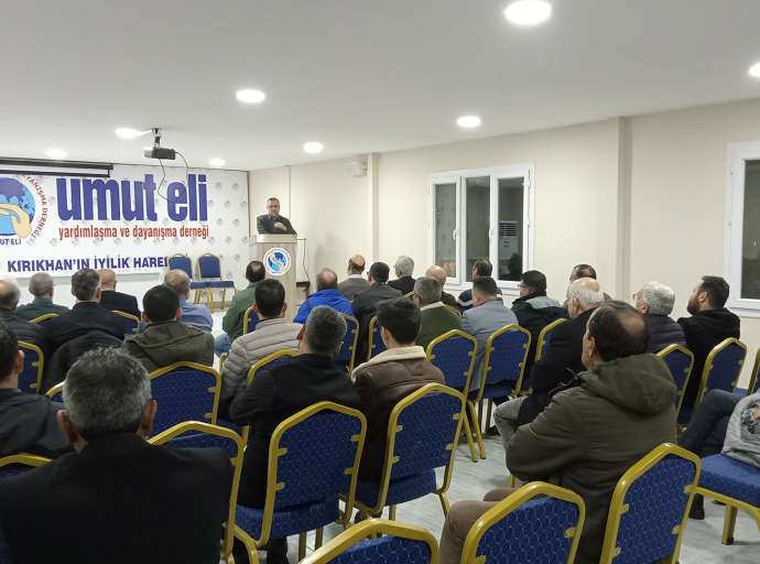 Kırıkhan Umut Eli Derneği'nin Yeni Binasının Açılış Töreni Gerçekleştirildi