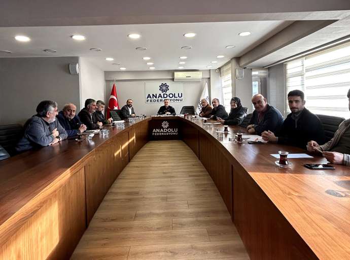 Anadolu Federasyonu Yönetim Kurulu, İstanbul Genel Merkezde Toplandı