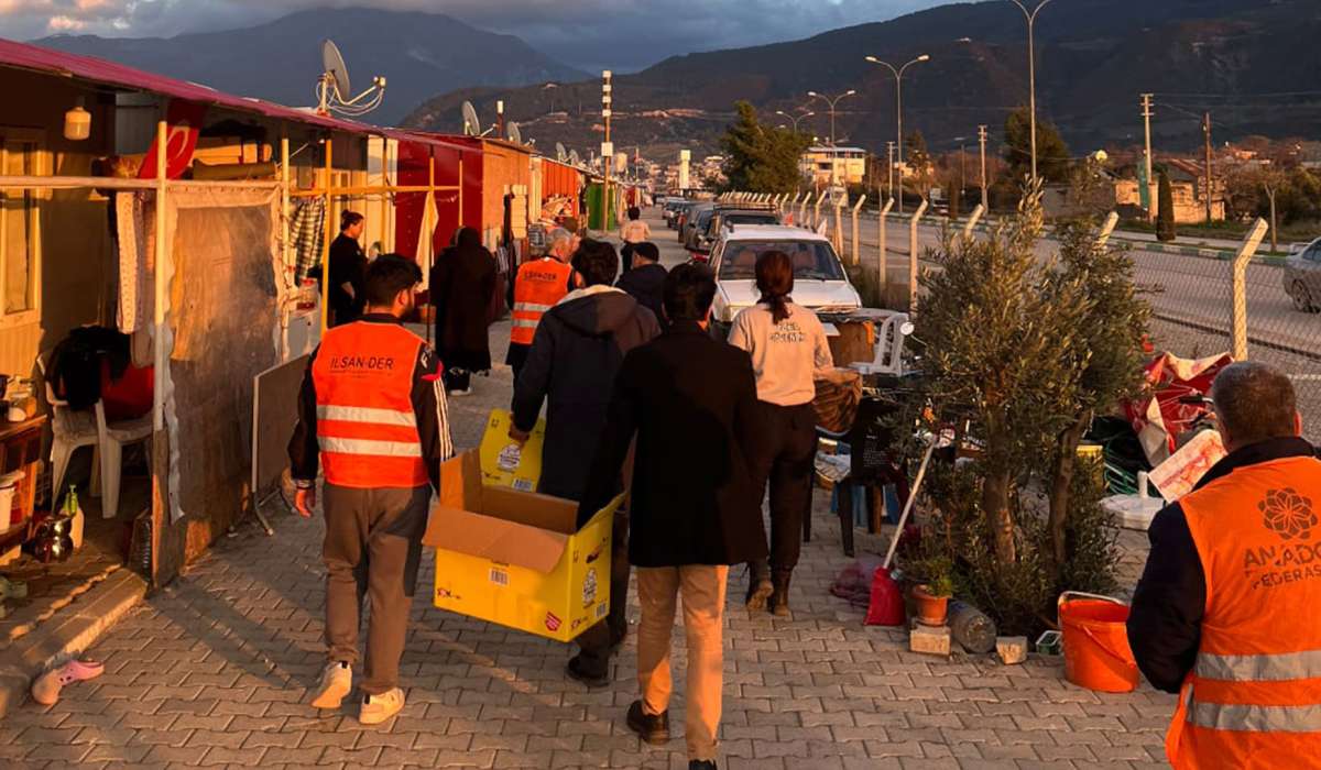 Osmaniye İlsander Depremzedeleri Unutmadı
