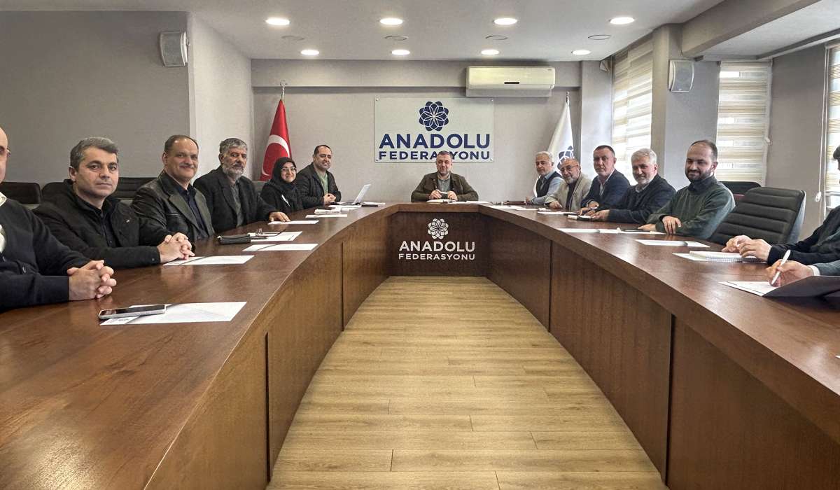 Anadolu Federasyonu Yönetim Kurulu Toplantısı Gerçekleştirildi