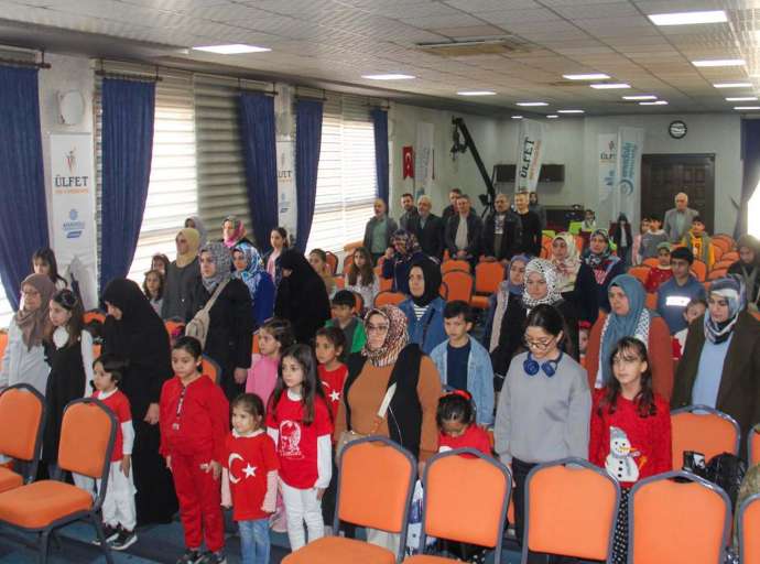 Ülfet Derneği Eke Komisyonu İstiklal Marşını Güzel Okuma Yarışması Düzenledi