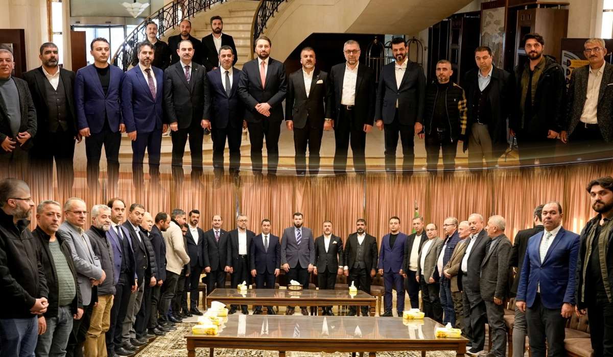 Halep Başkonsolosu Hakan Cengiz'e ve Halep Siyasi Büro Başkanı Saad Nahsan’a Ziyaret