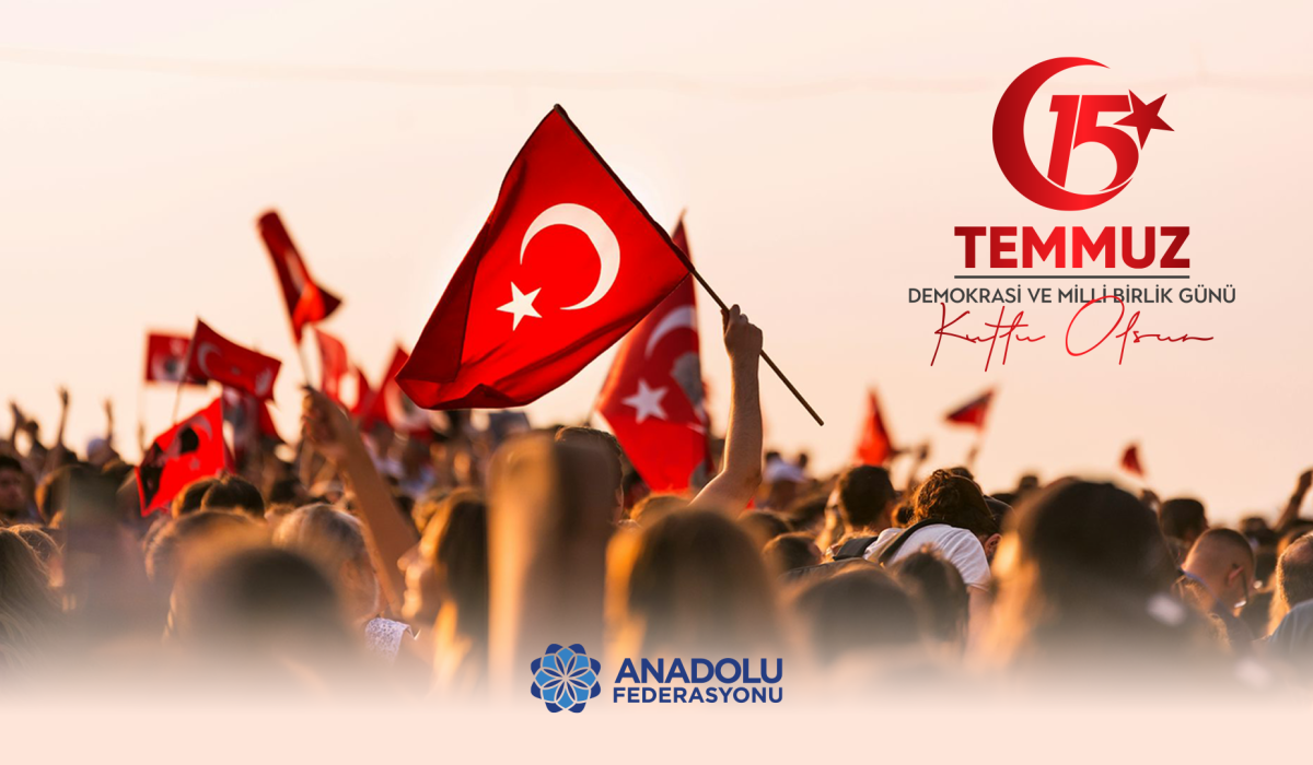 15 Temmuz Milli Birlik ve Demokrasi Günü Kutlu Olsun