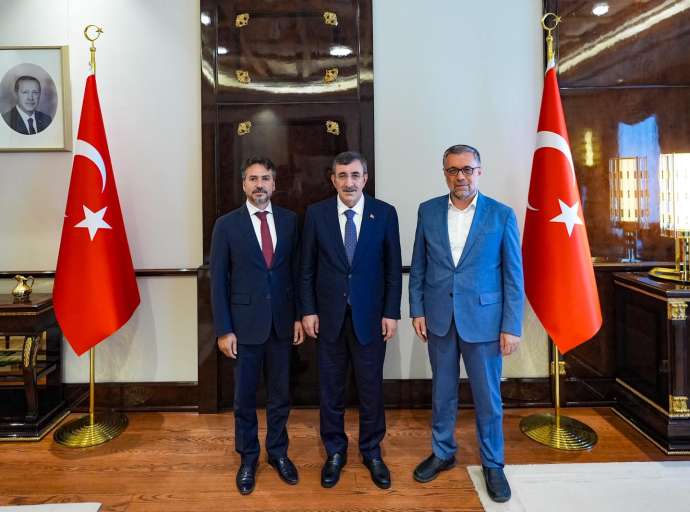 Cumhurbaşkanı Yardımcısı Sayın Cevdet Yılmaz’a Ziyaret