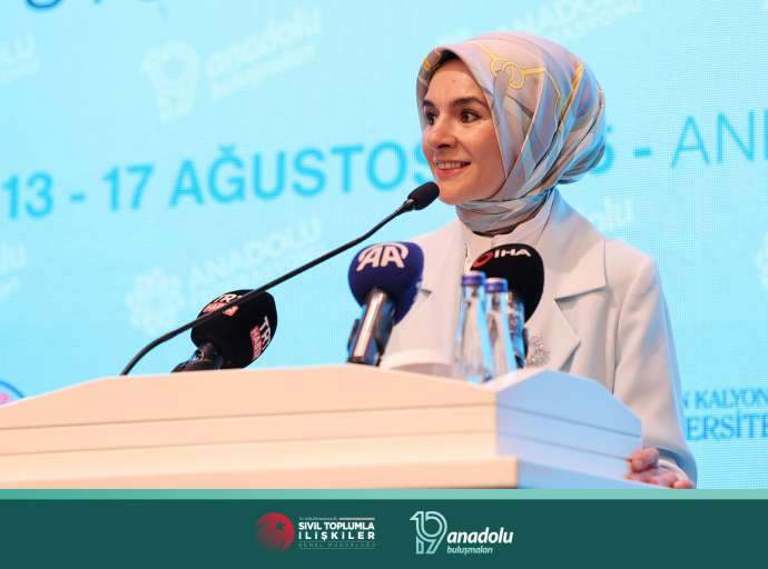 Aile ve Sosyal Hizmetler Bakanı Mahinur Özdemir Göktaş 19. Anadolu Buluşmaları’na Katıldı