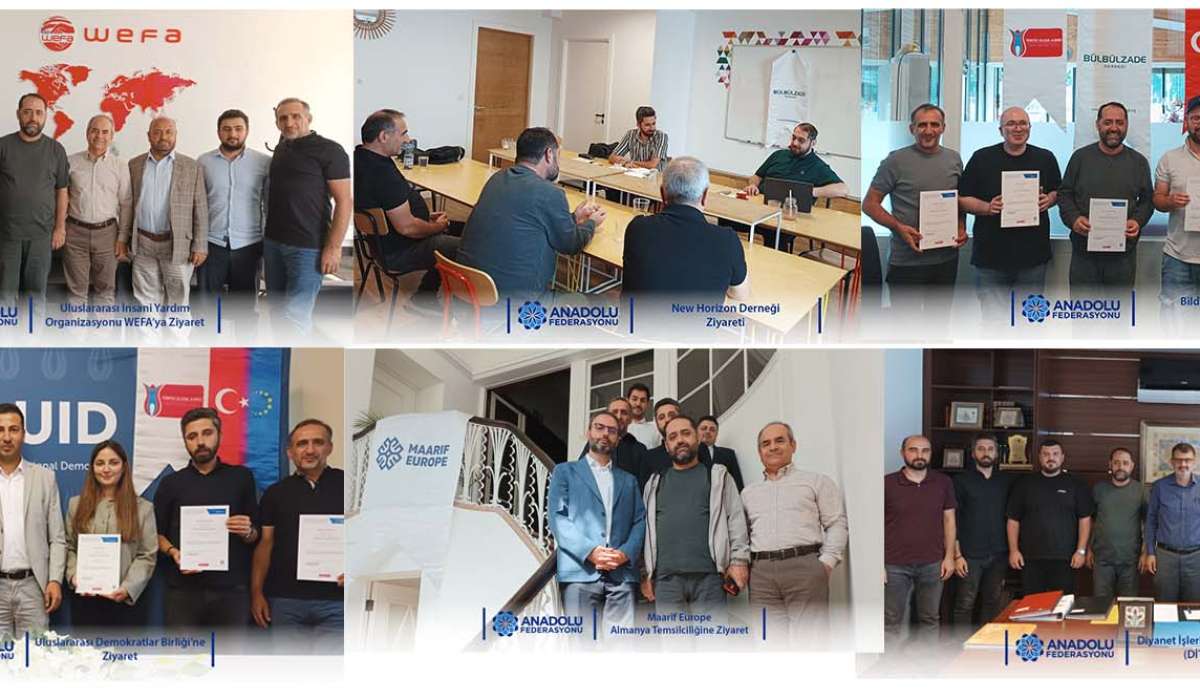 Bülbülzade Vakfı'ndan Avrupa’ya Çalışma Ziyareti
