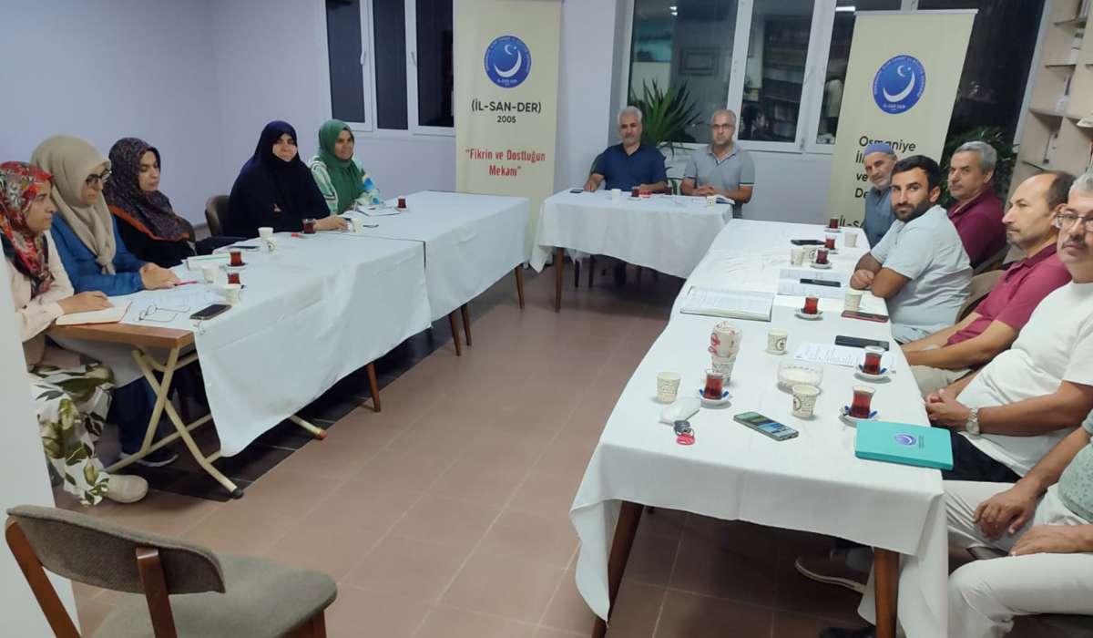 İlsan-Der Yeni Faaliyet Dönemi Toplantıları Başladı