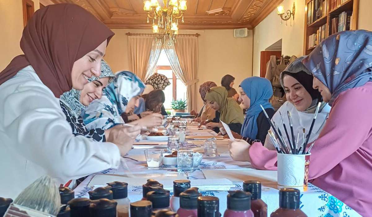 Ankara Ofisi’nde Kufi Hat Sanatı Atölyesi