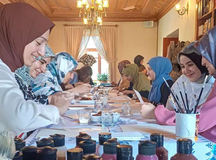 Ankara Ofisi’nde Kufi Hat Sanatı Atölyesi