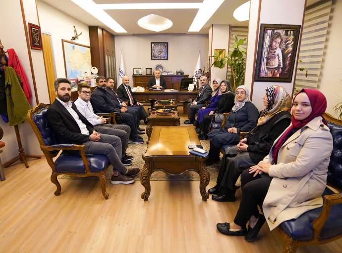 T.C. Dışişleri Bakanlığı Şam Büyükelçisi Burhan Köroğlu'ndan Ziyaret