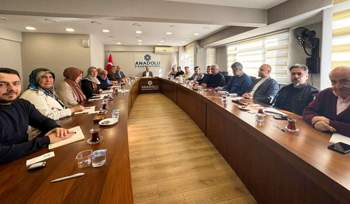 Anadolu Federasyonu Yönetim Kurulu Toplantısı