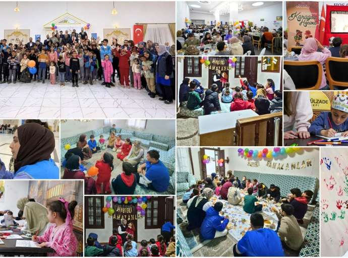 Üye Derneklerimiz Sofralarını Yetimlerle Paylaşıyor