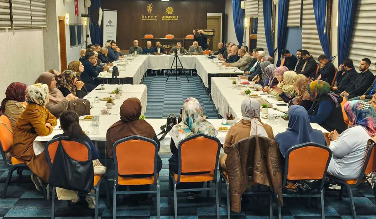 Ülfet Derneği Yeni Dönem Vizyonunu Genişletilmiş Teşkilat Toplantısıyla Belirledi